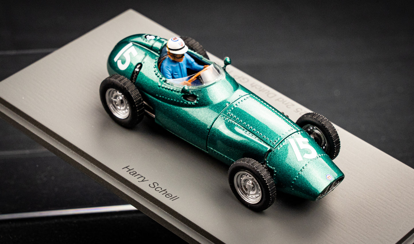 BRM P25 #15 Harry Schell - 2nd Grand Prix Holland 1958 - Spark 1:43