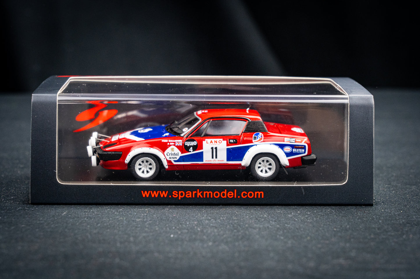 Triumph TR7 #11 T. Pond / F. Gallagher - Winner Ypern Rallye 1980 - Spark 1:43