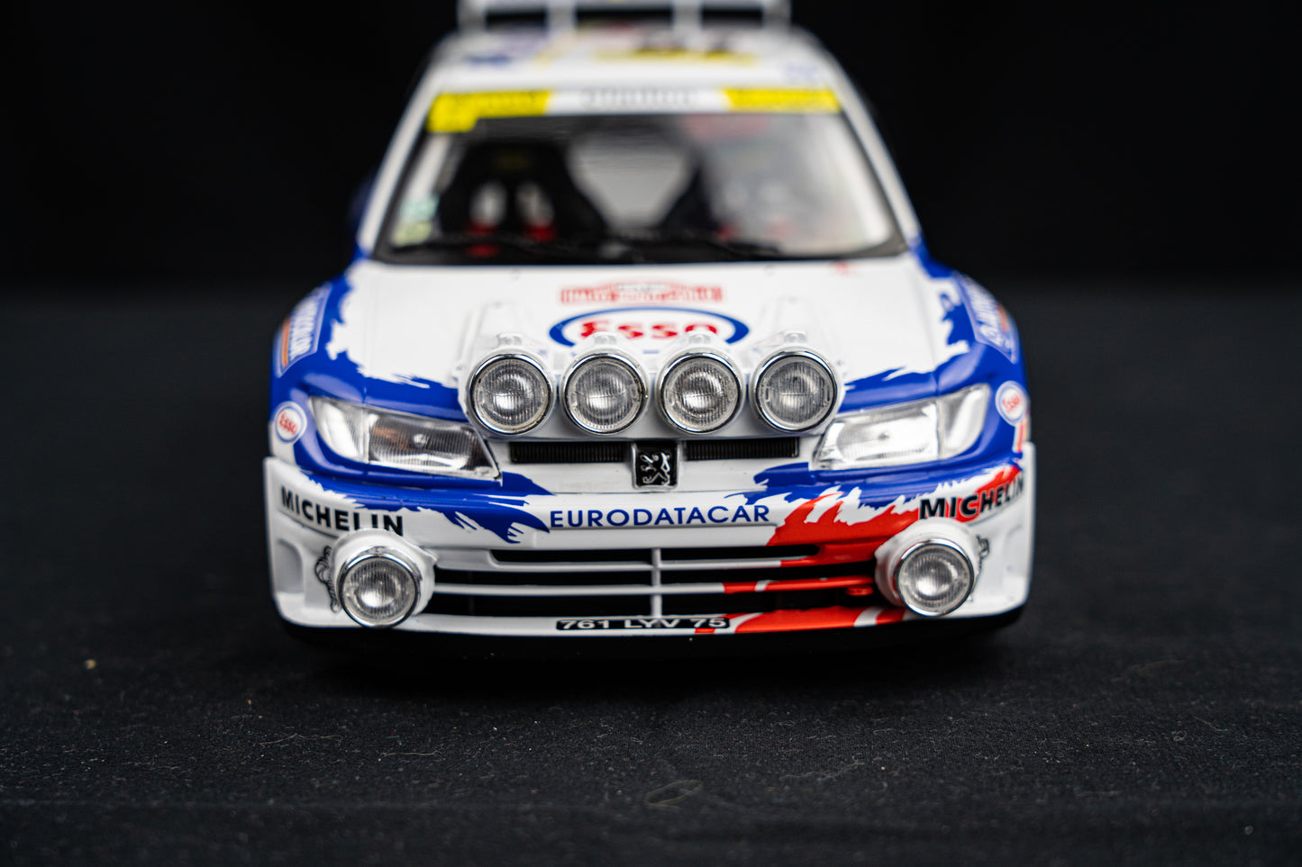 Peugeot 306 Maxi #16 G. Panizzi / H. Panizzi - Rallye Monte Carlo 1998 - Solido 1:18