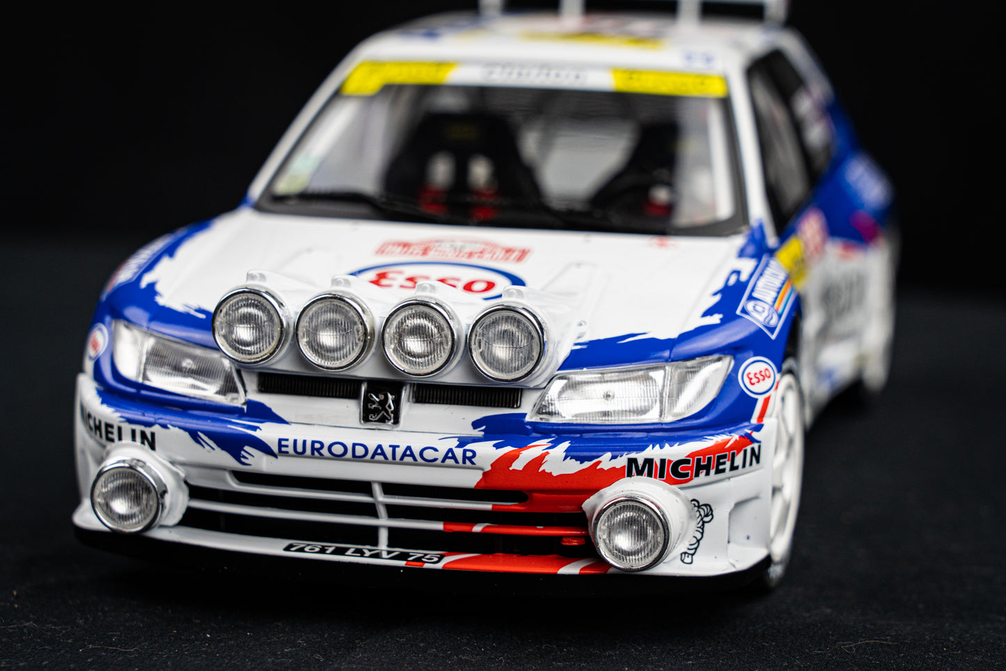 Peugeot 306 Maxi #16 G. Panizzi / H. Panizzi - Rallye Monte Carlo 1998 - Solido 1:18
