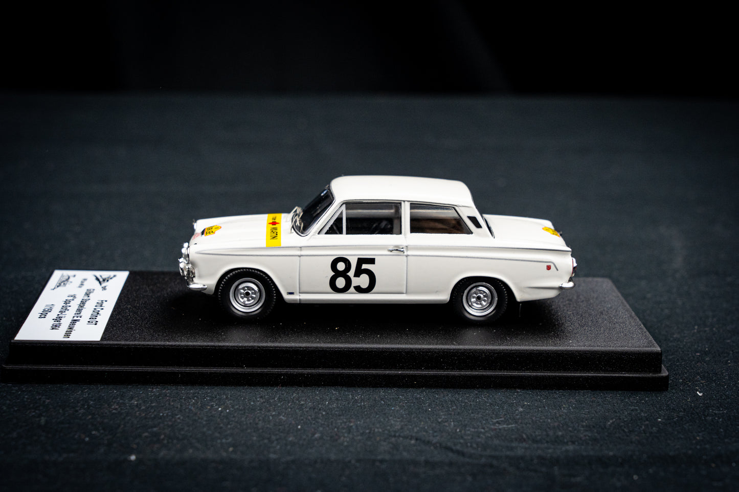 Ford Cortina GT lim. 150 pcs. #85 G. Staepelaere / E. Meuwissen - Spa - Sofia -Liege 64 - Trofeu 1:43
