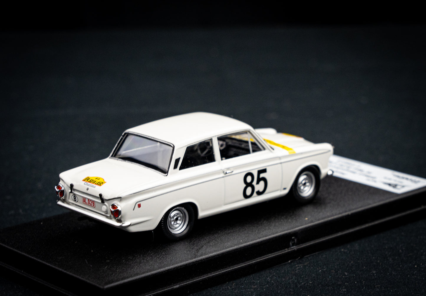 Ford Cortina GT lim. 150 pcs. #85 G. Staepelaere / E. Meuwissen - Spa - Sofia -Liege 64 - Trofeu 1:43