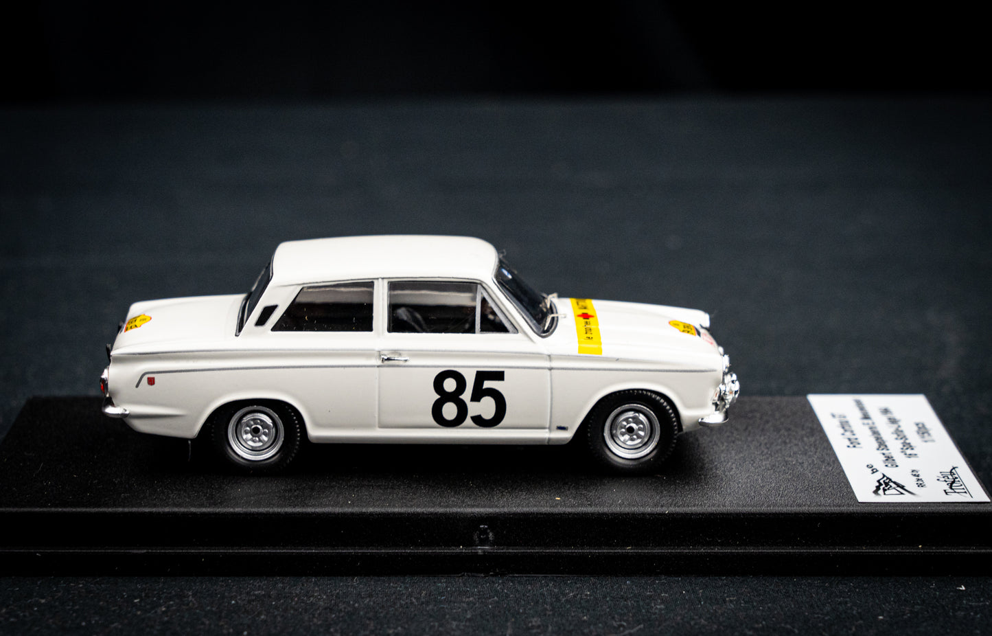 Ford Cortina GT lim. 150 pcs. #85 G. Staepelaere / E. Meuwissen - Spa - Sofia -Liege 64 - Trofeu 1:43