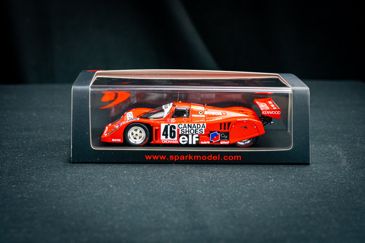 Porsche 962 CK6 #46 Lopez / Needell / Foitek - 24h LeMans 1991 - Spark 1:43