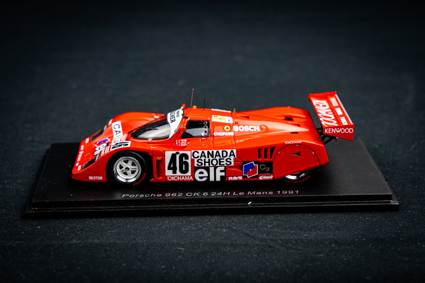 Porsche 962 CK6 #46 Lopez / Needell / Foitek - 24h LeMans 1991 - Spark 1:43