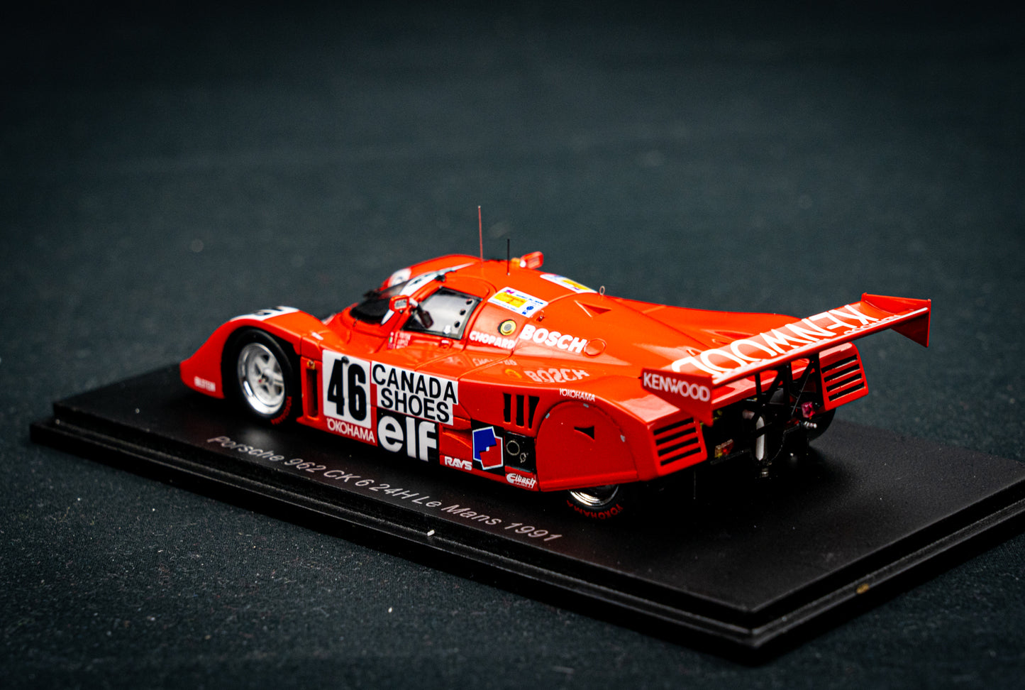 Porsche 962 CK6 #46 Lopez / Needell / Foitek - 24h LeMans 1991 - Spark 1:43