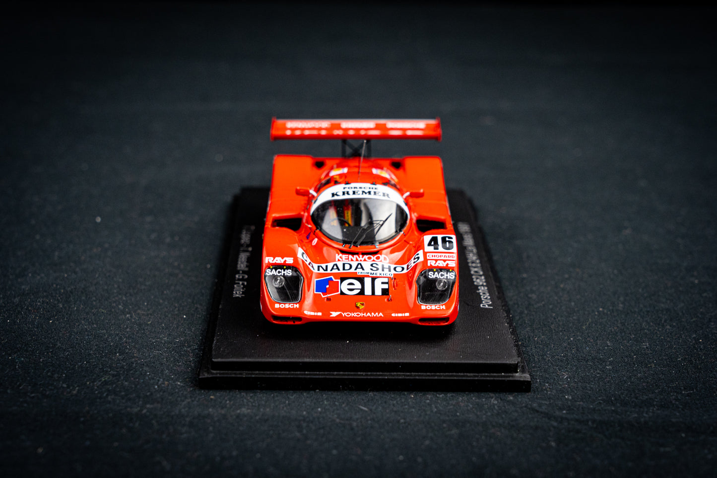 Porsche 962 CK6 #46 Lopez / Needell / Foitek - 24h LeMans 1991 - Spark 1:43