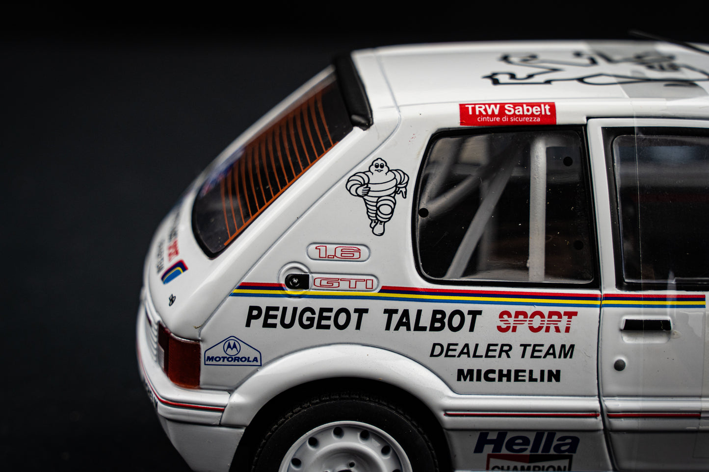 Peugeot 205 GTi #111 C. McRae / D. Ringer - Lombard RAC Rallye 1988 - Solido 1:18