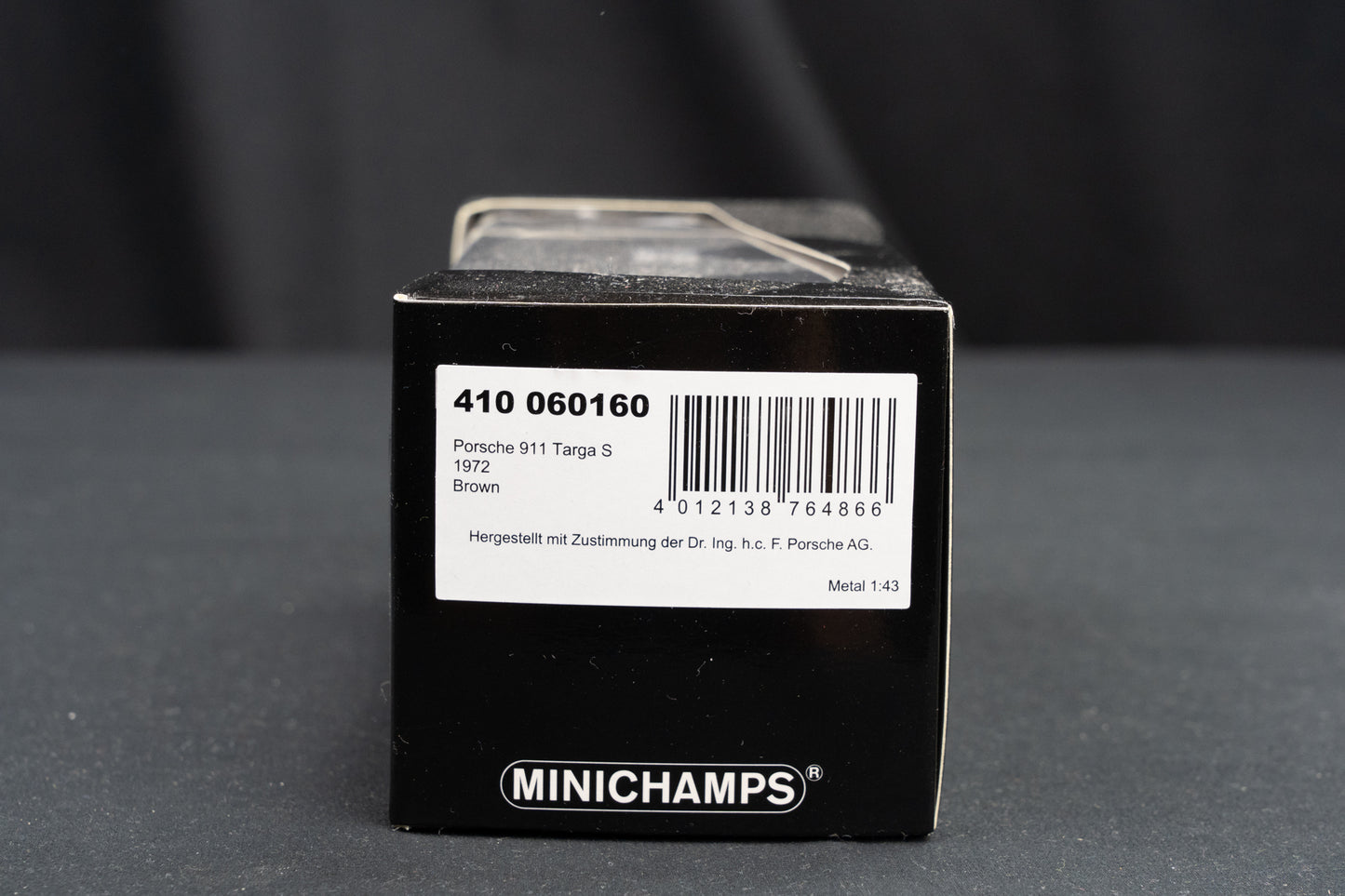 Porsche 911 Targa S 1972 Sepiabraun - Minichamps 1:43 limitiert auf 504 Stk.