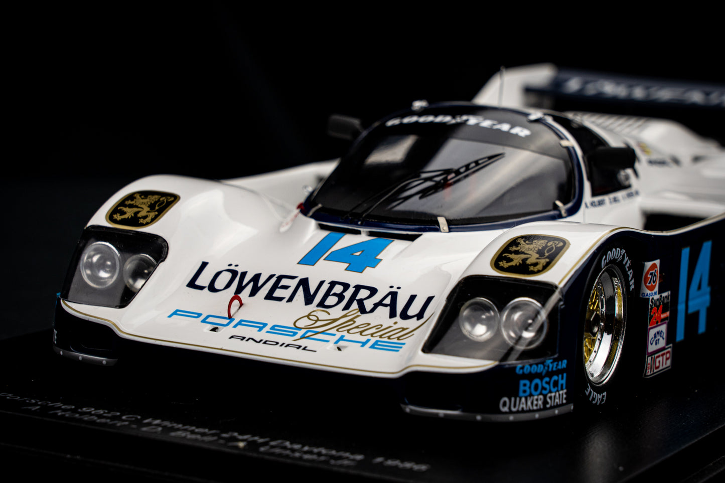 Porsche 962 C #14 Holbert / Bell / Unser jr. - Winner 24h Daytona 1986 - Spark 1:18