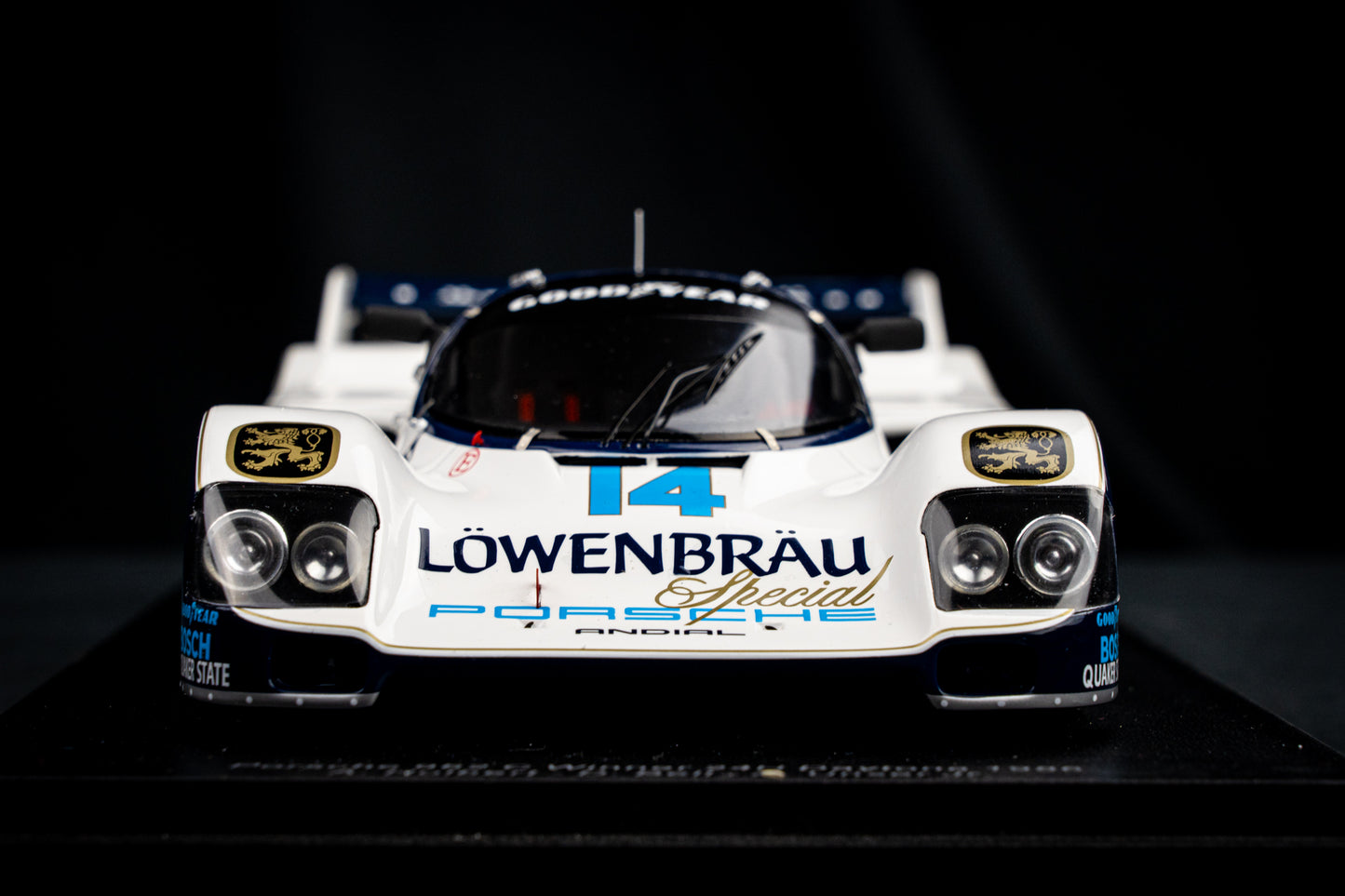 Porsche 962 C #14 Holbert / Bell / Unser jr. - Winner 24h Daytona 1986 - Spark 1:18
