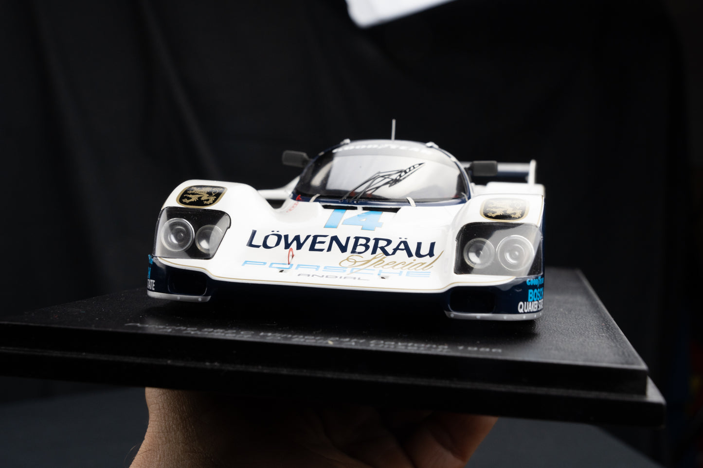 Porsche 962 C #14 Holbert / Bell / Unser jr. - Winner 24h Daytona 1986 - Spark 1:18