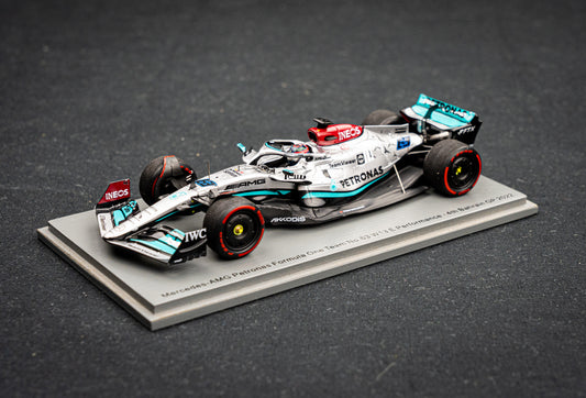 Georg Russell Mercedes-AMG W13E #63 2nd French GP 2022, Spark 1:43