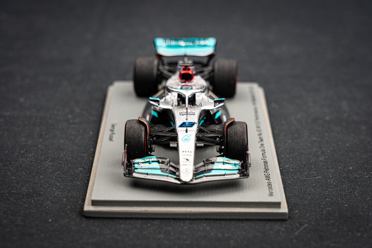 Georg Russell Mercedes-AMG W13E #63 2nd French GP 2022, Spark 1:43