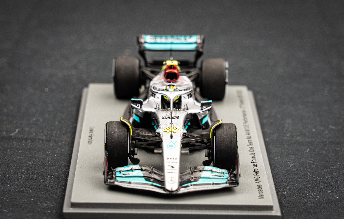 Lewis Hamilton 300. Grand Prix Mercedes-AMG W13E #44 2nd French GP 2022, Spark 1:43,