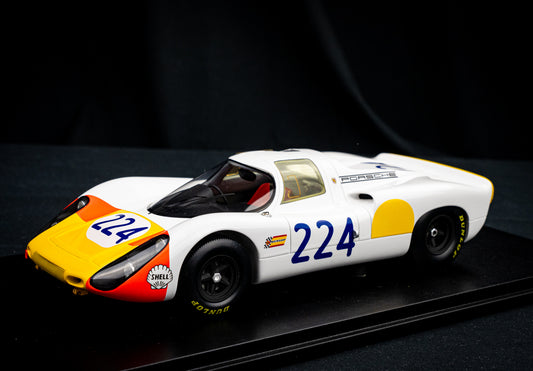 Porsche 907 #224 V. Elford / U. Maglioli - Winner Targa Florio 1968 - Spark 1:18