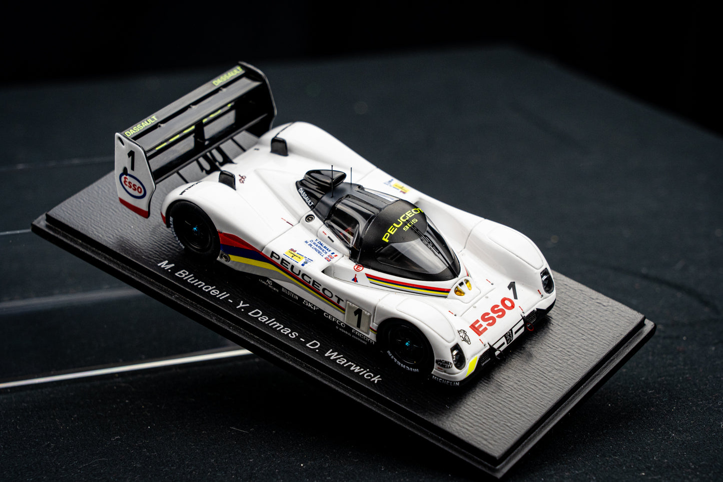 Peugeot 905 #1 Blundell / Dalmas / Warwick - Sieger 24h LeMans 1992 - Spark 1:43