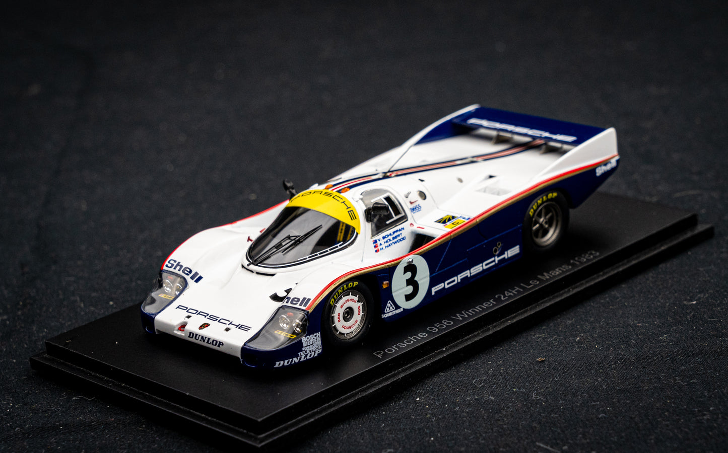 Porsche 956 #3 Holbert / Haywood / Schuppan - Sieger 24h LeMans 1983 - Spark 1:43