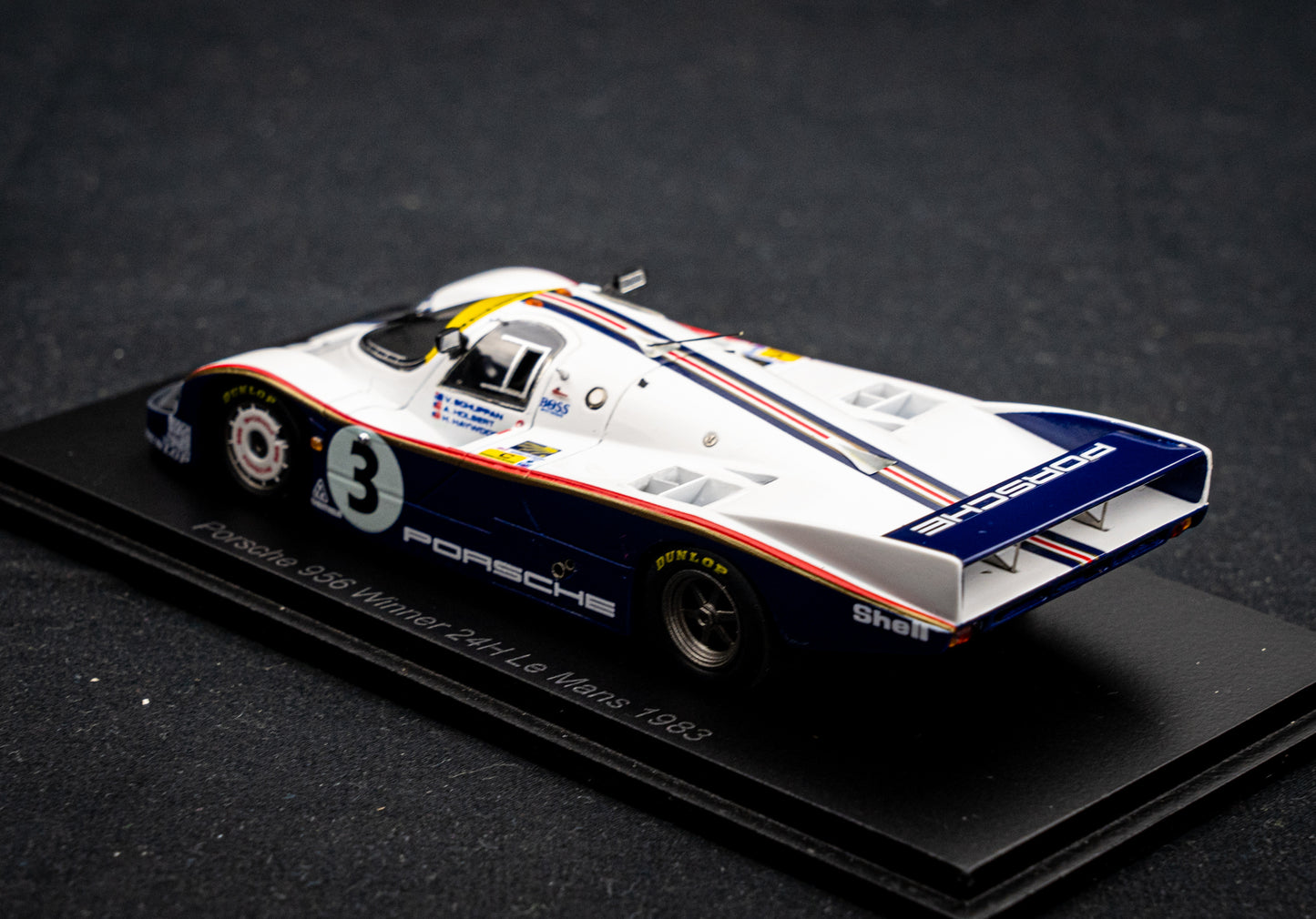 Porsche 956 #3 Holbert / Haywood / Schuppan - Sieger 24h LeMans 1983 - Spark 1:43