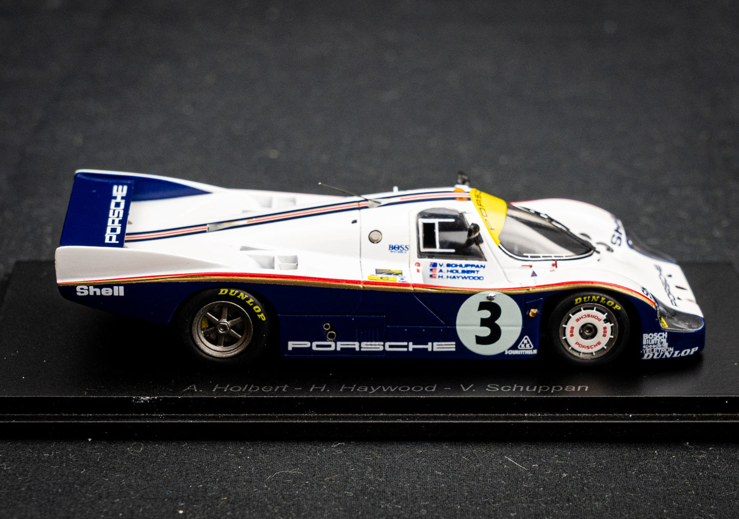 Porsche 956 #3 Holbert / Haywood / Schuppan - Sieger 24h LeMans 1983 - Spark 1:43