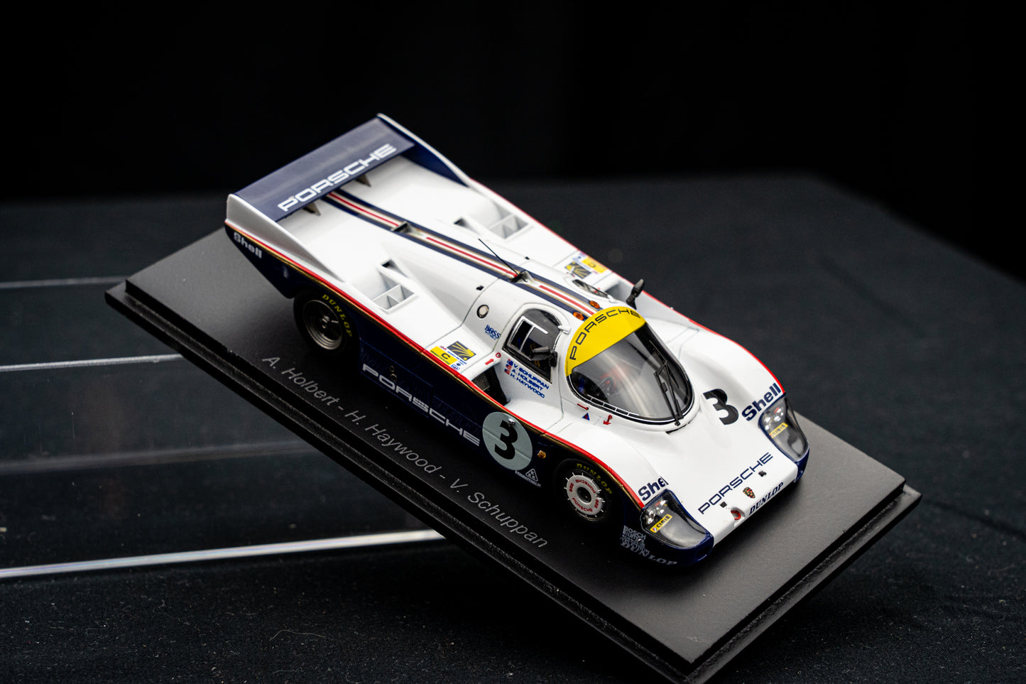 Porsche 956 #3 Holbert / Haywood / Schuppan - Sieger 24h LeMans 1983 - Spark 1:43