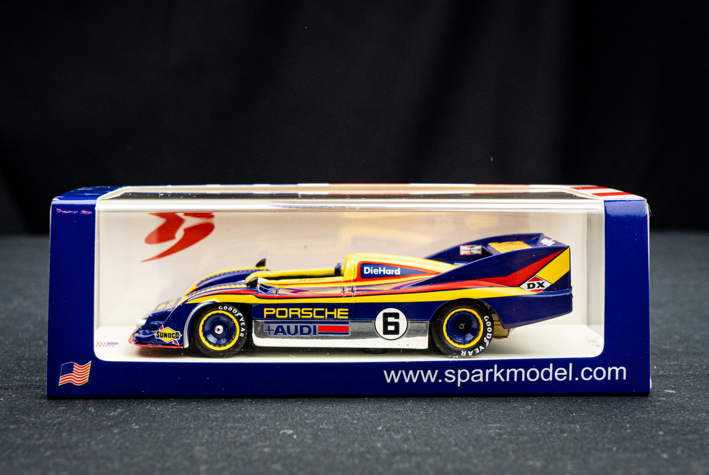 Porsche 917/30 #6 Mark Donohue - CanAm Mosport 1973 - Spark 1:43