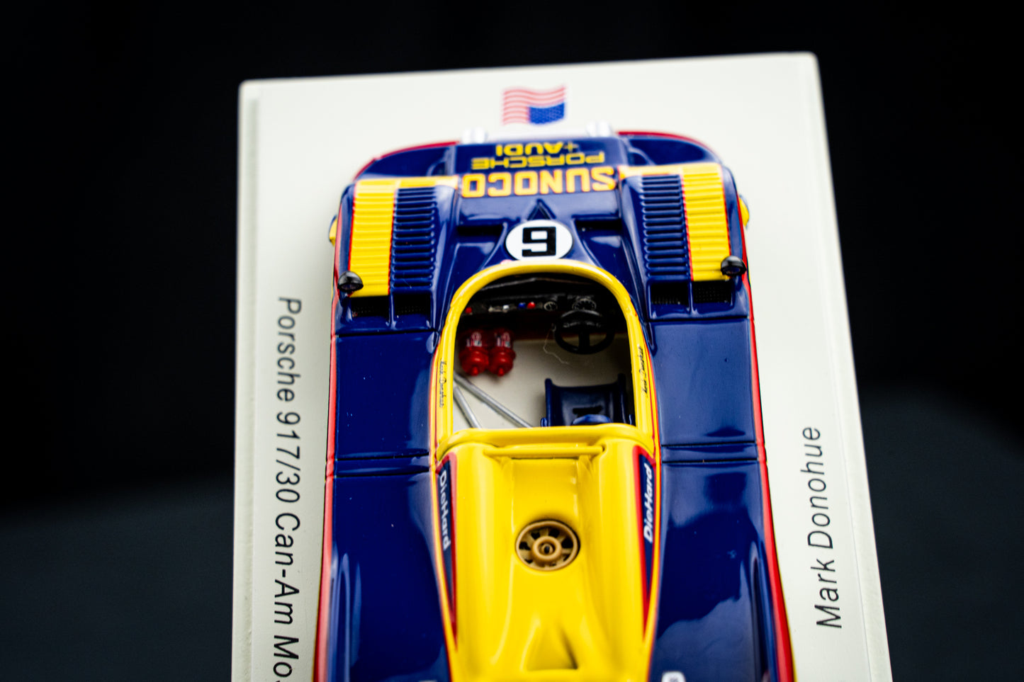 Porsche 917/30 #6 Mark Donohue - CanAm Mosport 1973 - Spark 1:43