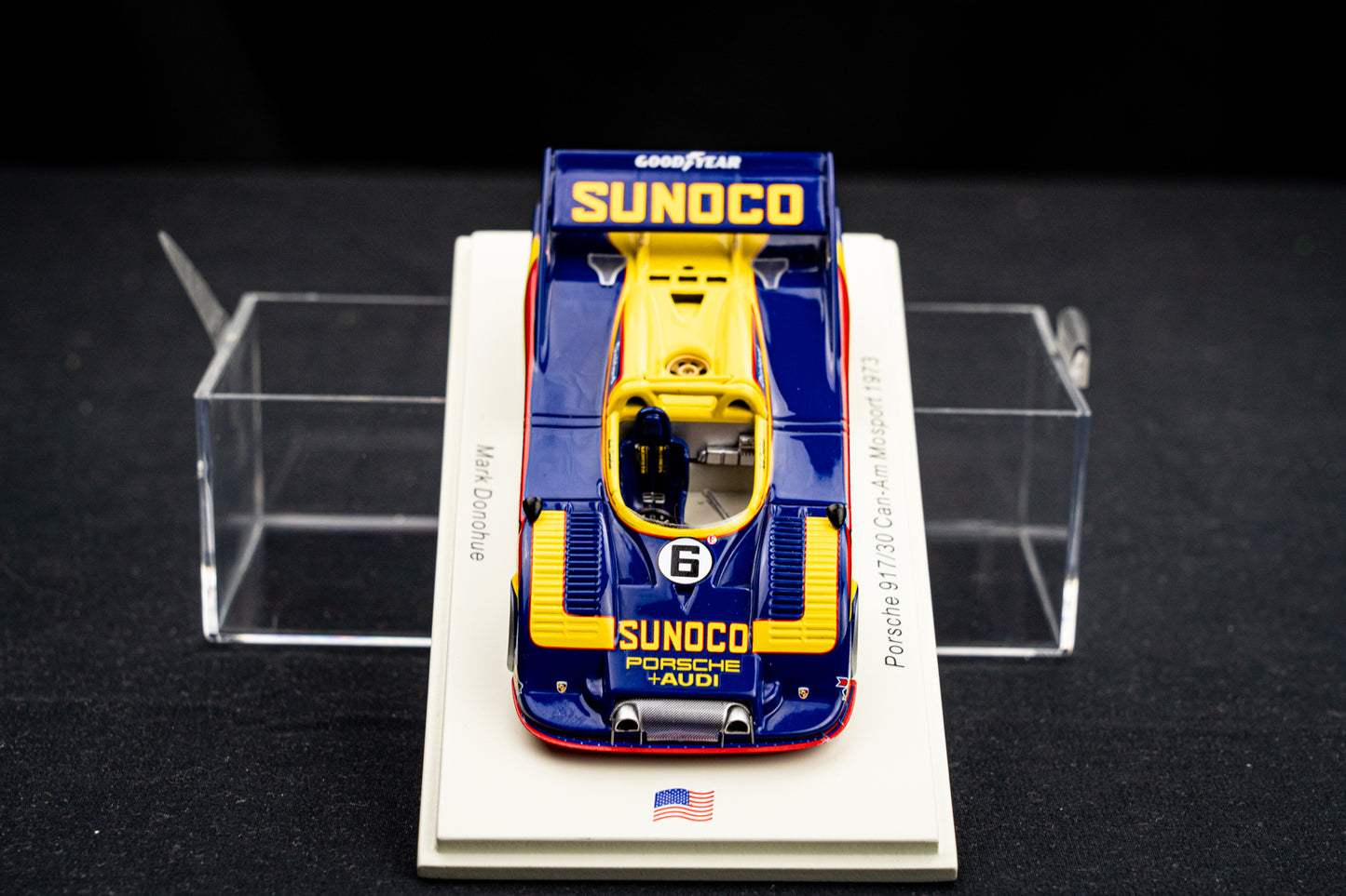 Porsche 917/30 #6 Mark Donohue - CanAm Mosport 1973 - Spark 1:43