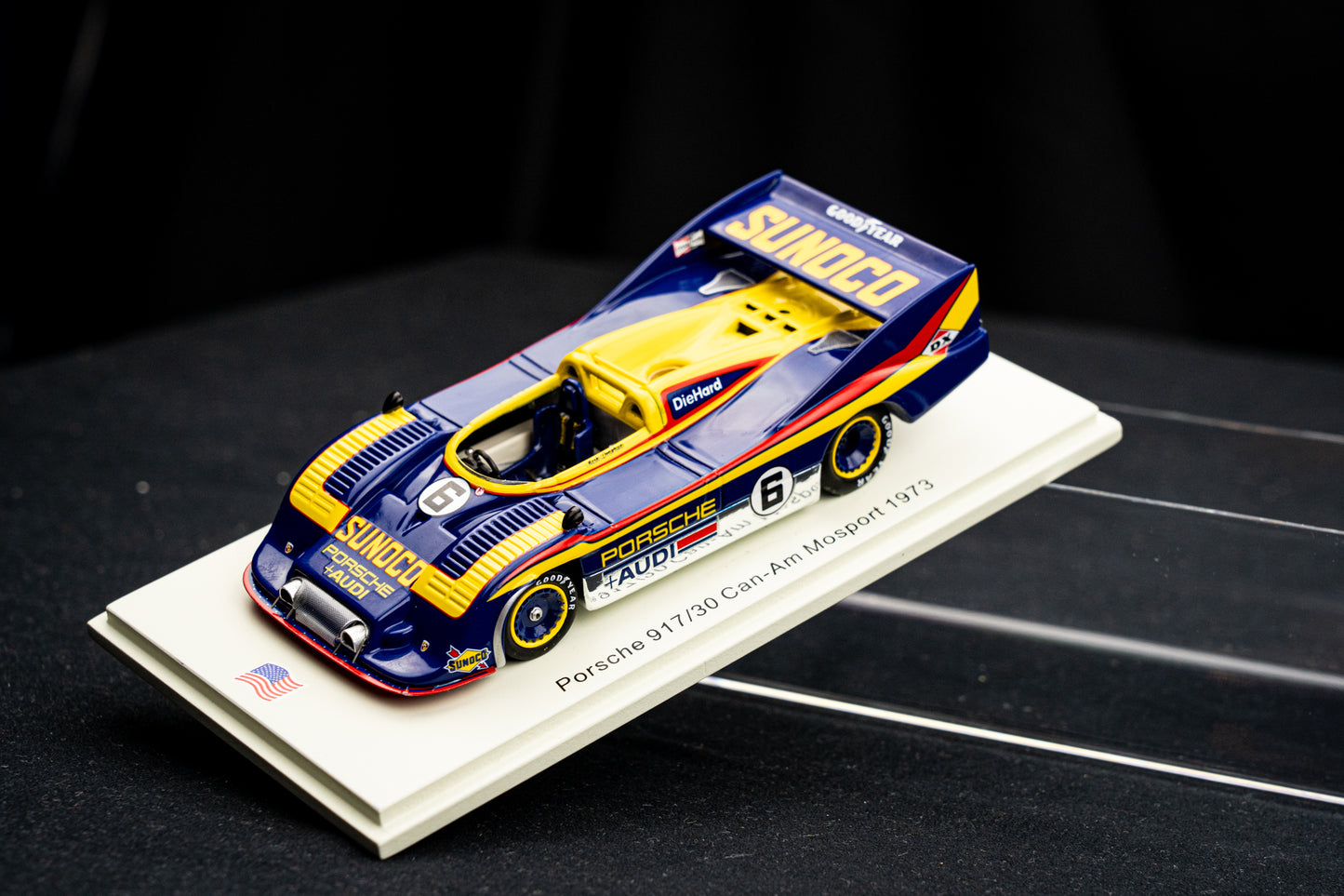 Porsche 917/30 #6 Mark Donohue - CanAm Mosport 1973 - Spark 1:43