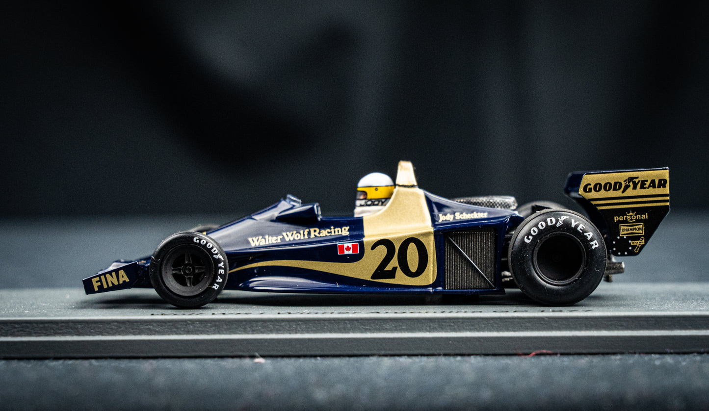 Wolf WR1 #20 Jody Scheckter - Sieger GP Argentina 1977 Spark 1:43