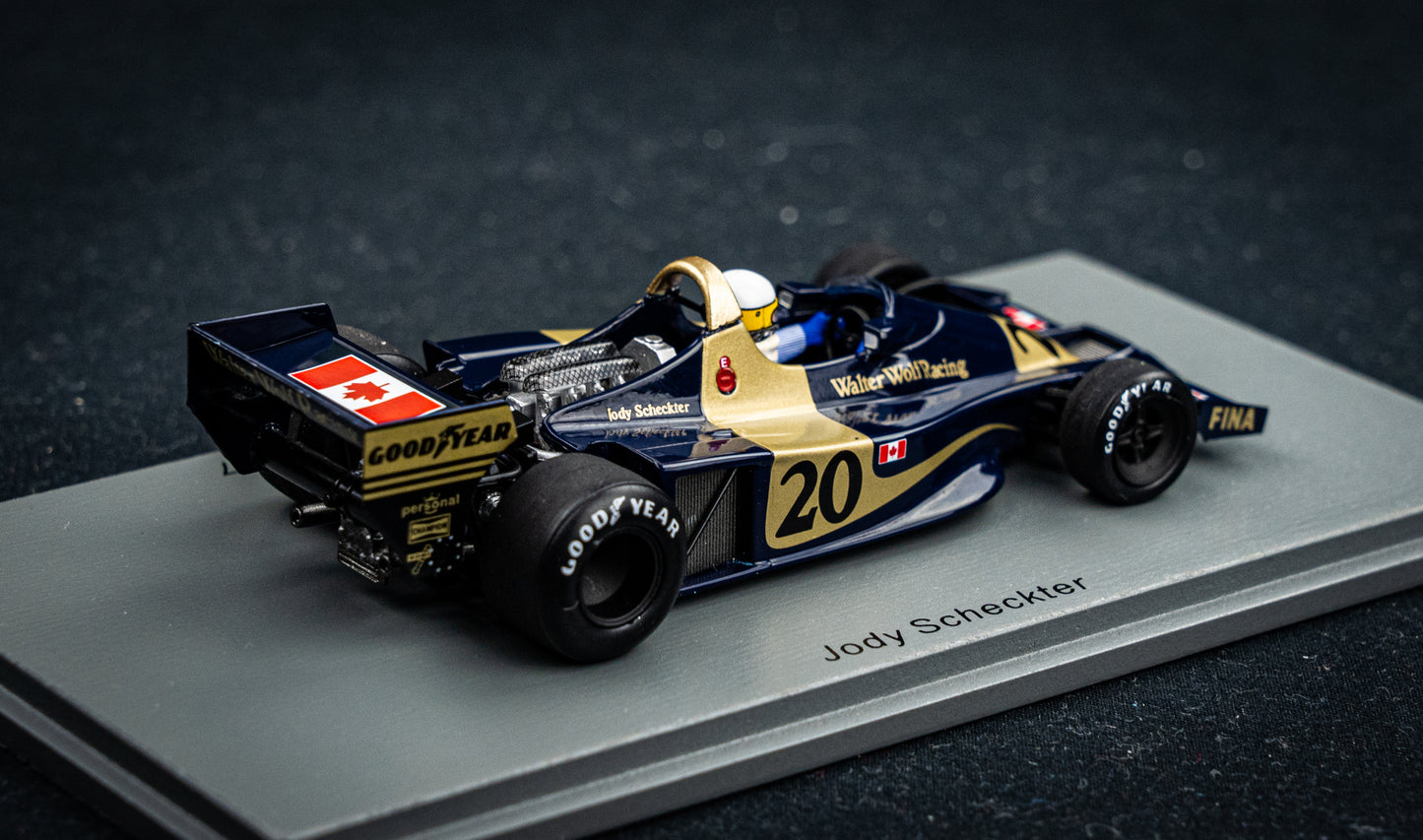 Wolf WR1 #20 Jody Scheckter - Sieger GP Argentina 1977 Spark 1:43