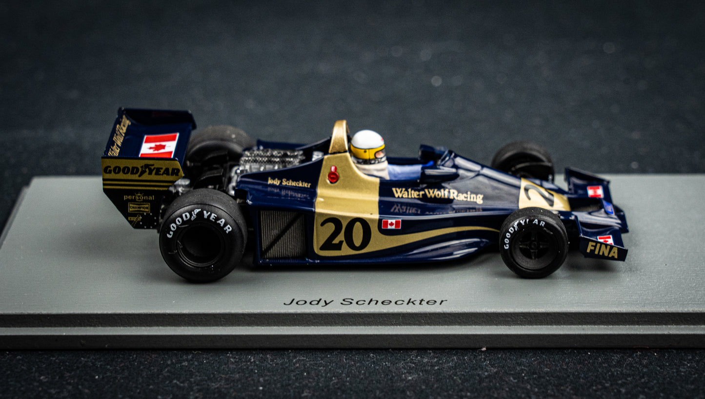 Wolf WR1 #20 Jody Scheckter - Sieger GP Argentina 1977 Spark 1:43