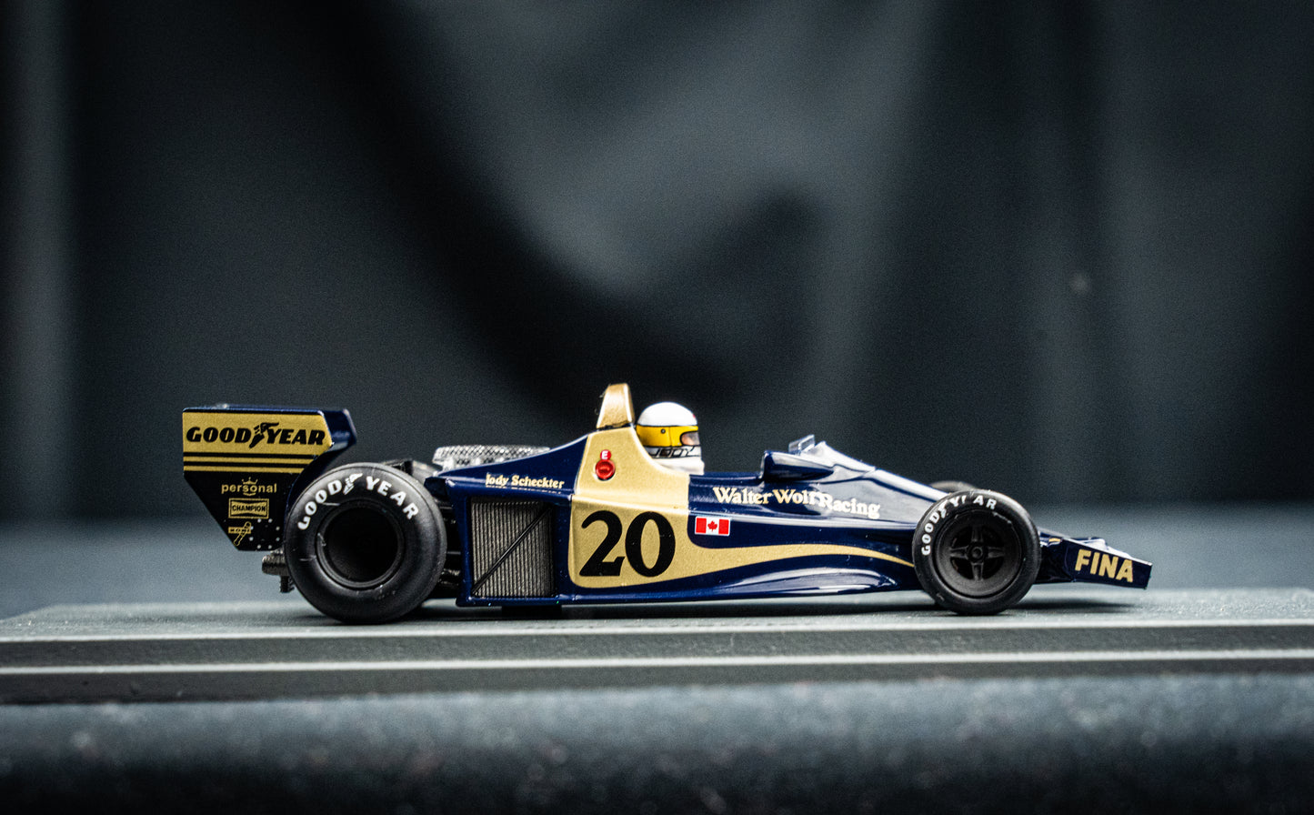 Wolf WR1 #20 Jody Scheckter - Sieger GP Argentina 1977 Spark 1:43