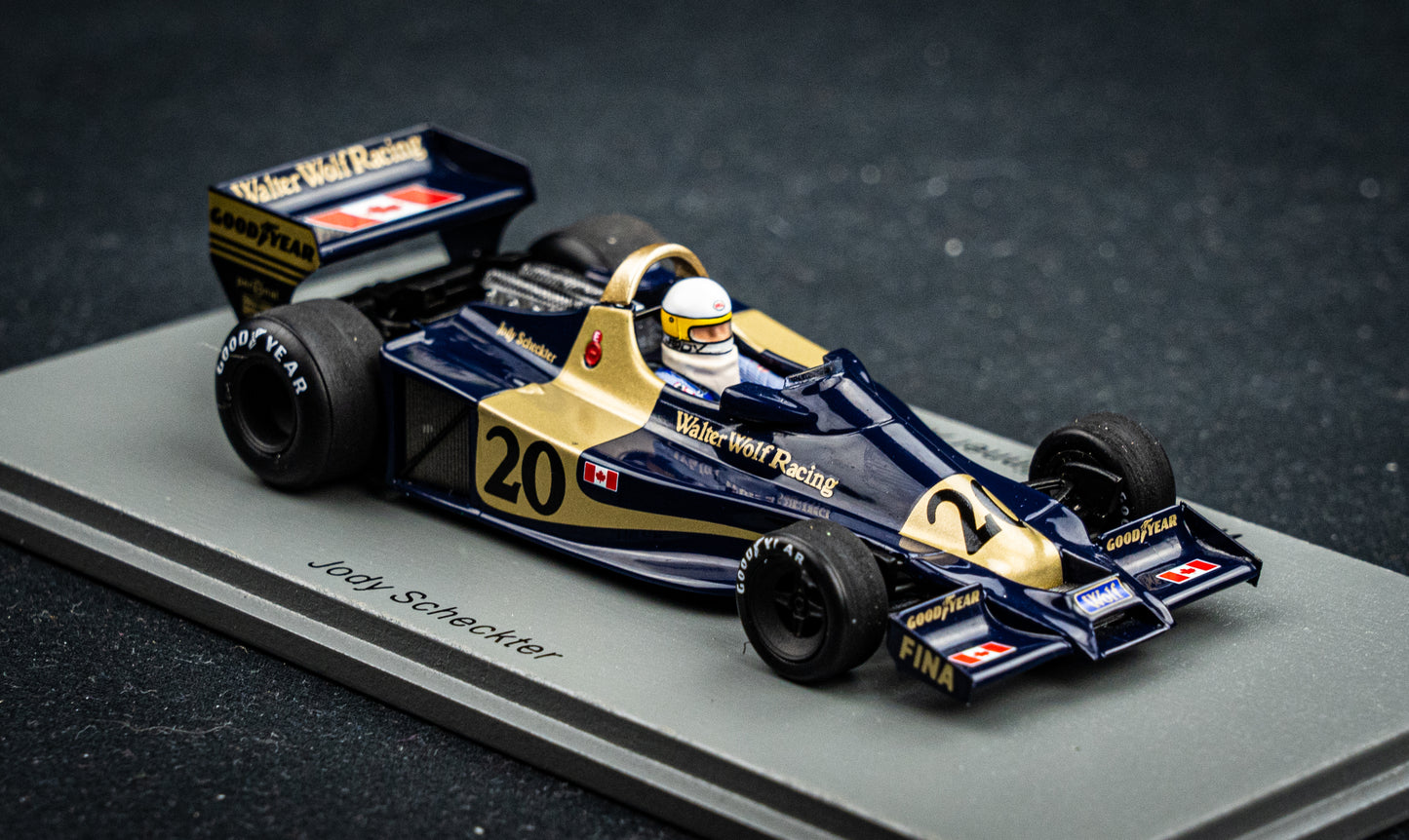 Wolf WR1 #20 Jody Scheckter - Sieger GP Argentina 1977 Spark 1:43
