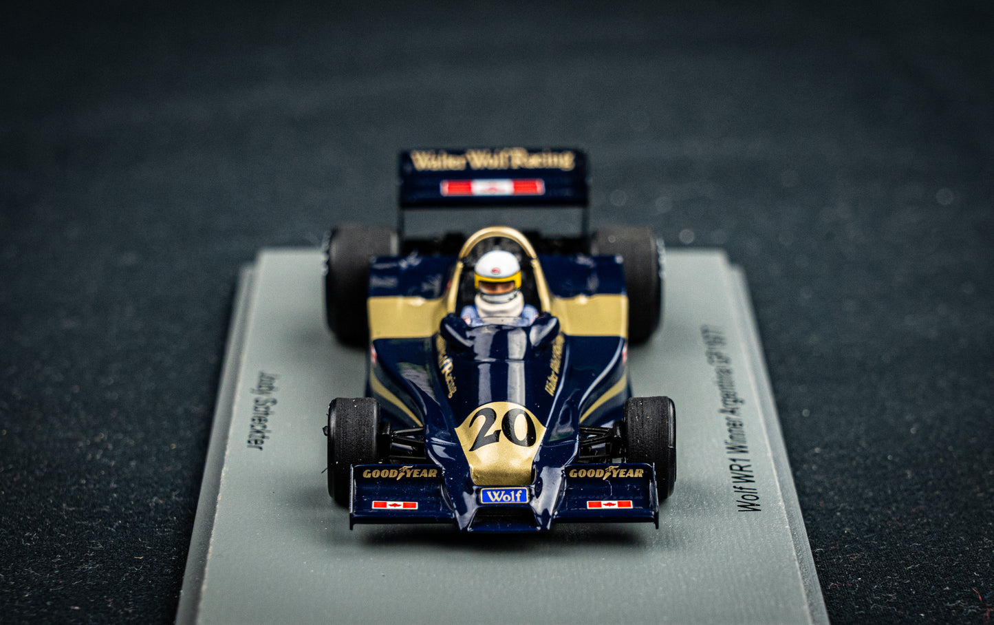 Wolf WR1 #20 Jody Scheckter - Sieger GP Argentina 1977 Spark 1:43