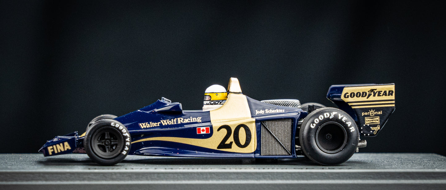 Wolf WR1 #20 Jody Scheckter - Sieger GP Argentina 1977 Spark 1:43