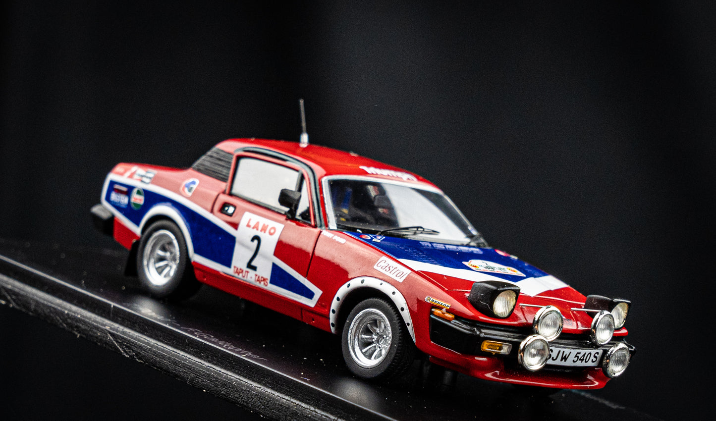 Triumph TR7 #2 T. Pond / F. Gallagher - Winner Ypern Rallye 1978 - Spark 1:43