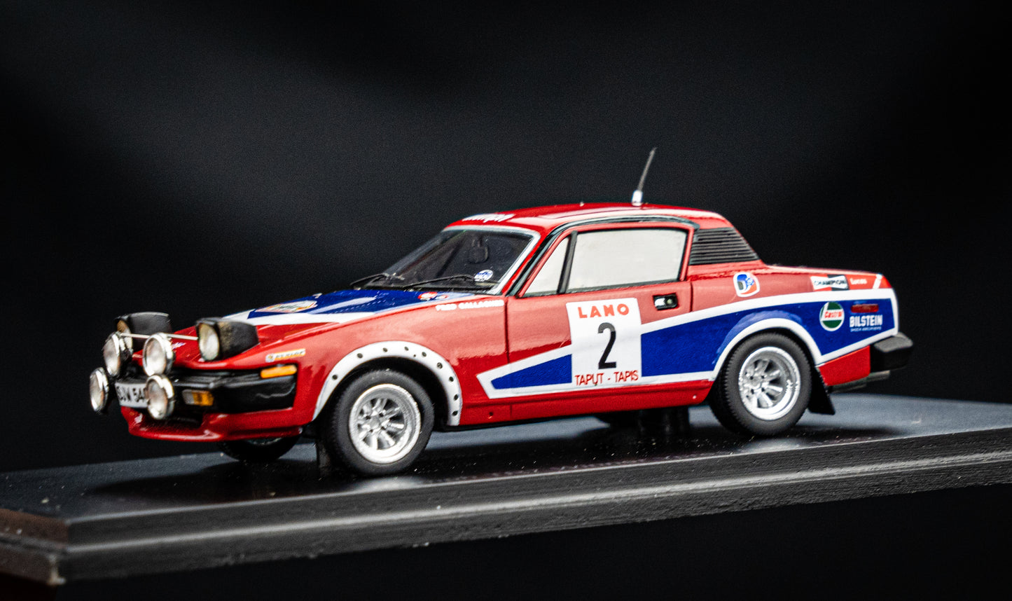 Triumph TR7 #2 T. Pond / F. Gallagher - Winner Ypern Rallye 1978 - Spark 1:43