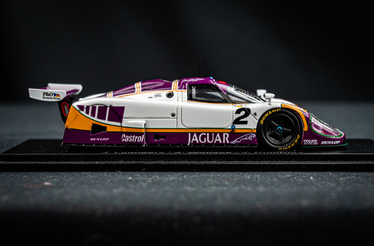 Jaguar XJR-9 #2 Lammers / Wallace / Dumfries - Sieger 24h LeMans 1988 - Spark 1:43