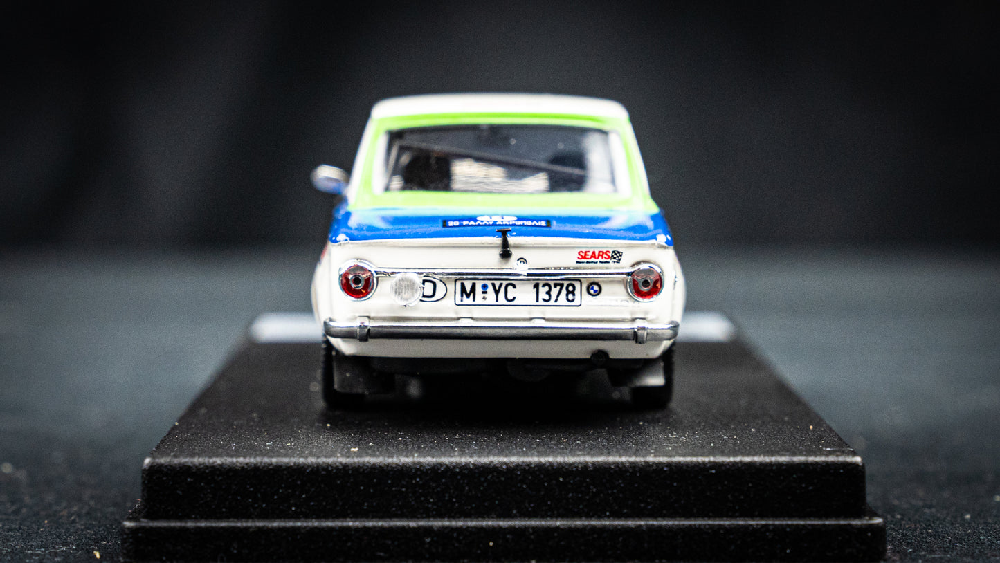 BMW 2002 ti #14 Rauno Altonen / J. Davenport - Acropolis Rallye 1972 lim. Edition 1 / 150 1:43 Trofeu
