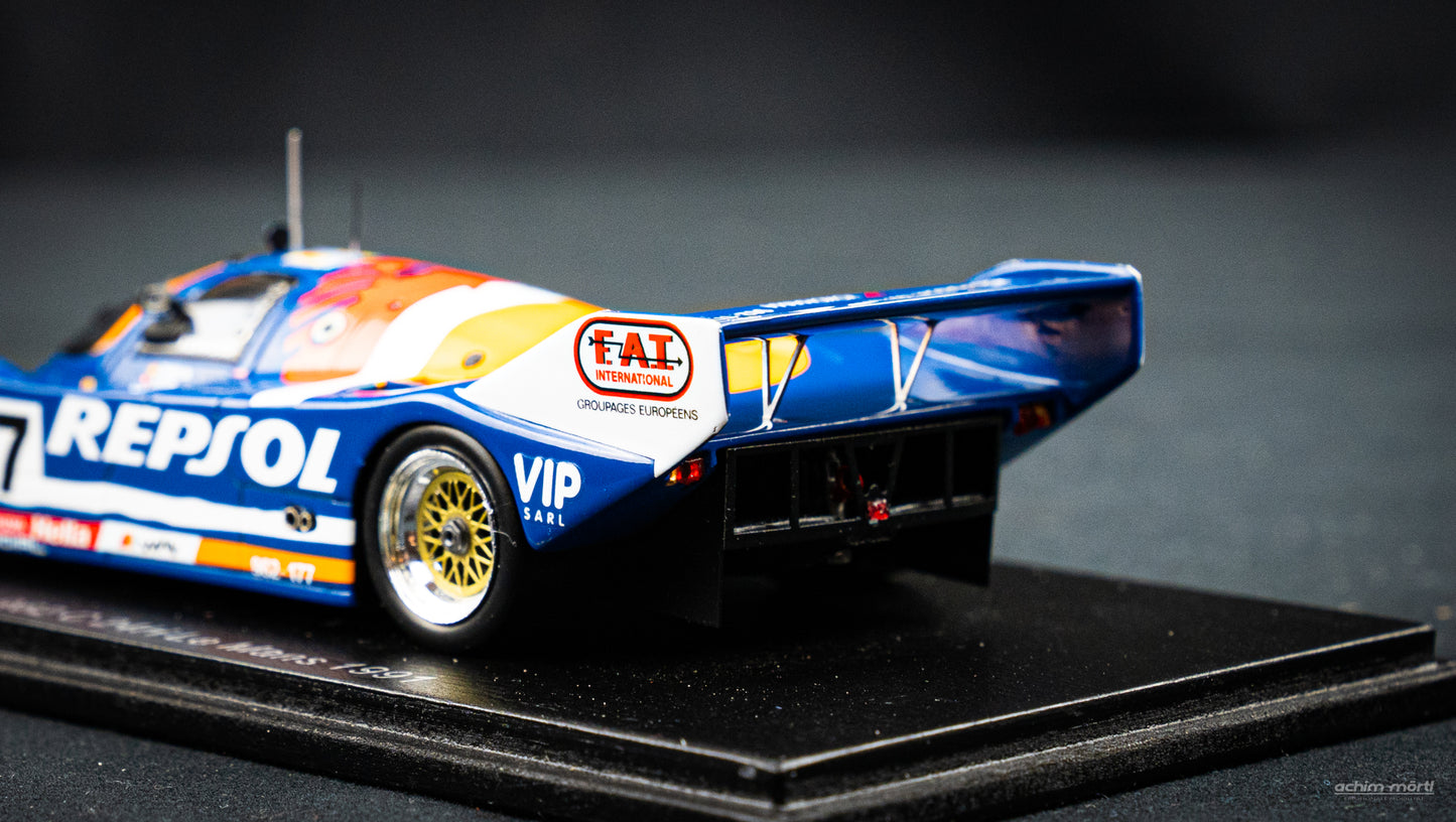 Porsche 962C Repsol #17 24h LeMans 1991 mit Brun / Larrauri / Pareja - 1:43 Spark