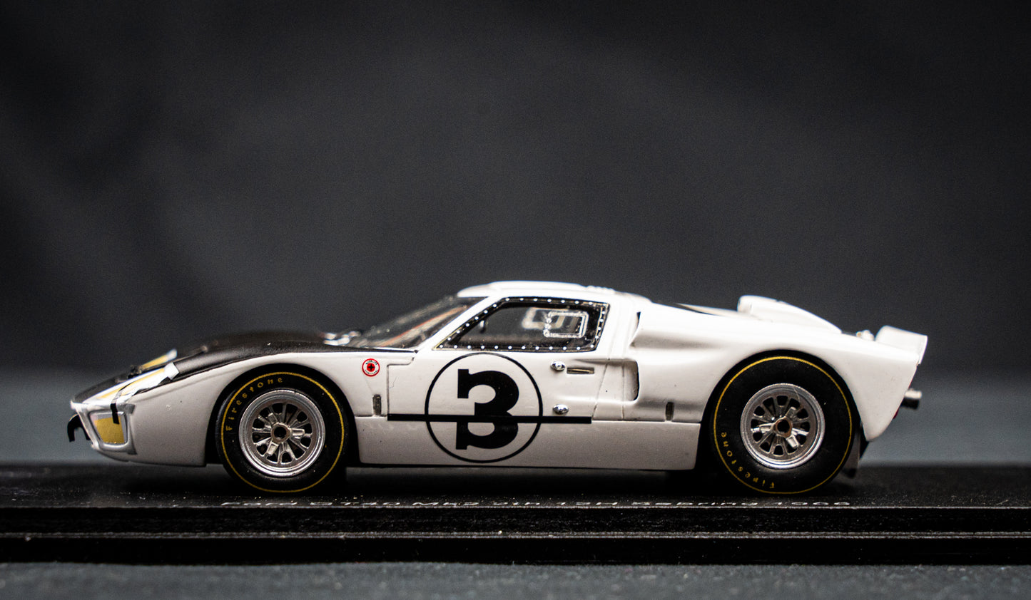 Ford GT40 Mk2 lim. edition 500 Stk. #3 W.Hansgen / M.Donohue 2nd 12h Sebring 1966 1:43