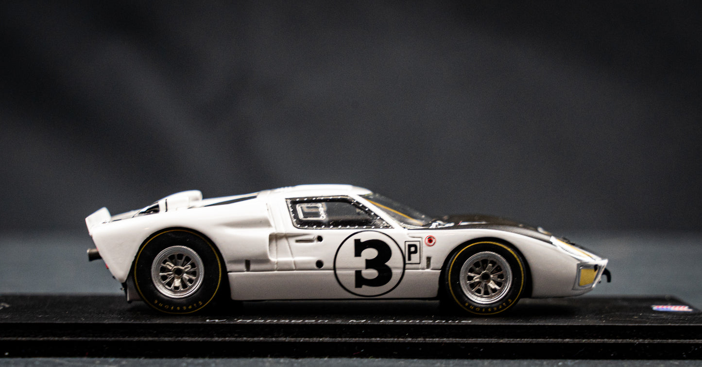 Ford GT40 Mk2 lim. edition 500 Stk. #3 W.Hansgen / M.Donohue 2nd 12h Sebring 1966 1:43