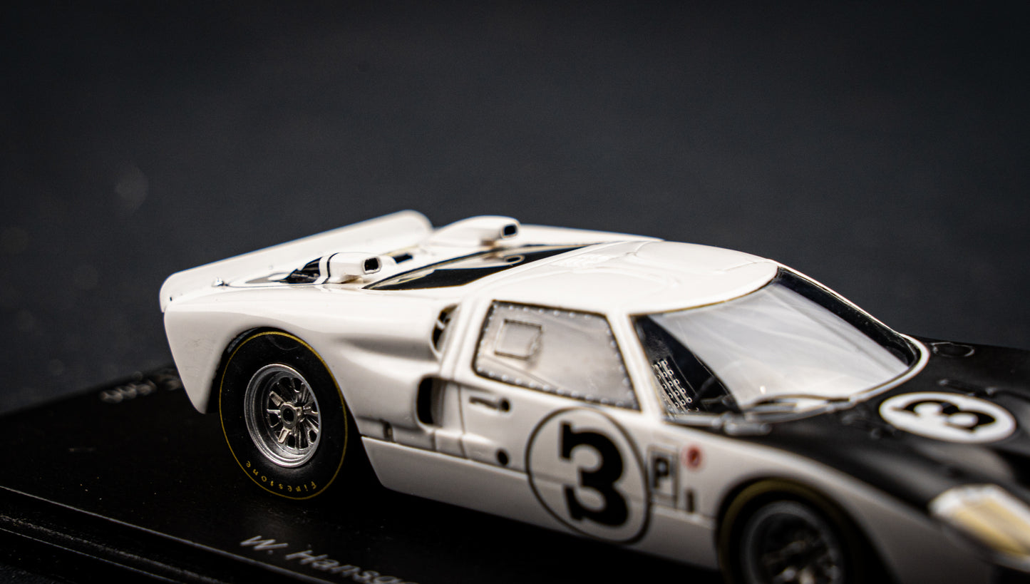 Ford GT40 Mk2 lim. edition 500 Stk. #3 W.Hansgen / M.Donohue 2nd 12h Sebring 1966 1:43