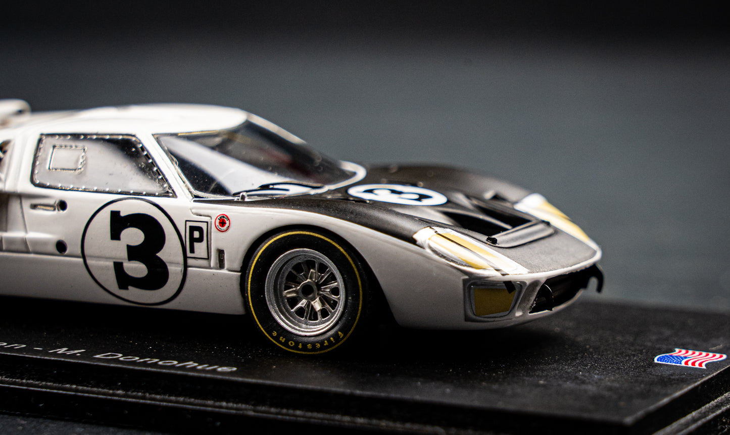 Ford GT40 Mk2 lim. edition 500 Stk. #3 W.Hansgen / M.Donohue 2nd 12h Sebring 1966 1:43