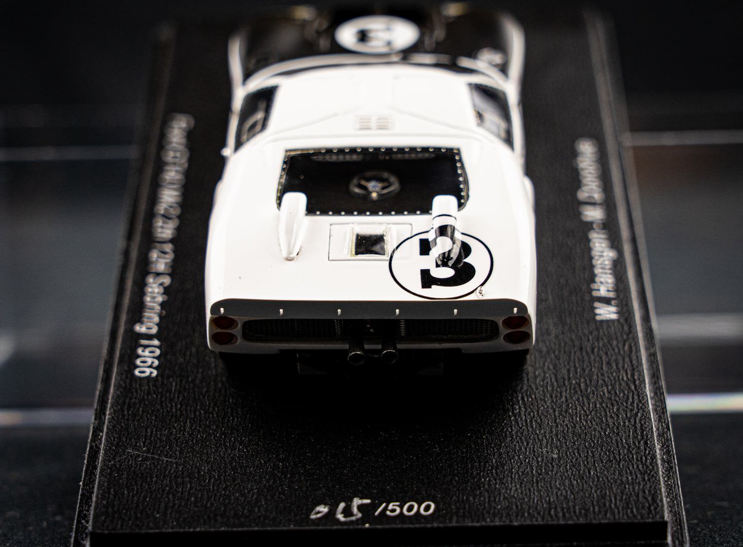 Ford GT40 Mk2 lim. edition 500 Stk. #3 W.Hansgen / M.Donohue 2nd 12h Sebring 1966 1:43