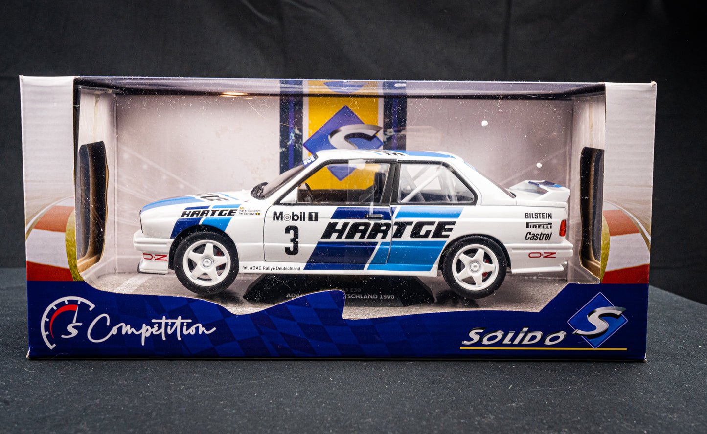 BMW M3 E30 #3 I.Carlson / P.Carlson - ADAC Rallye Deutschland 1990 1:18