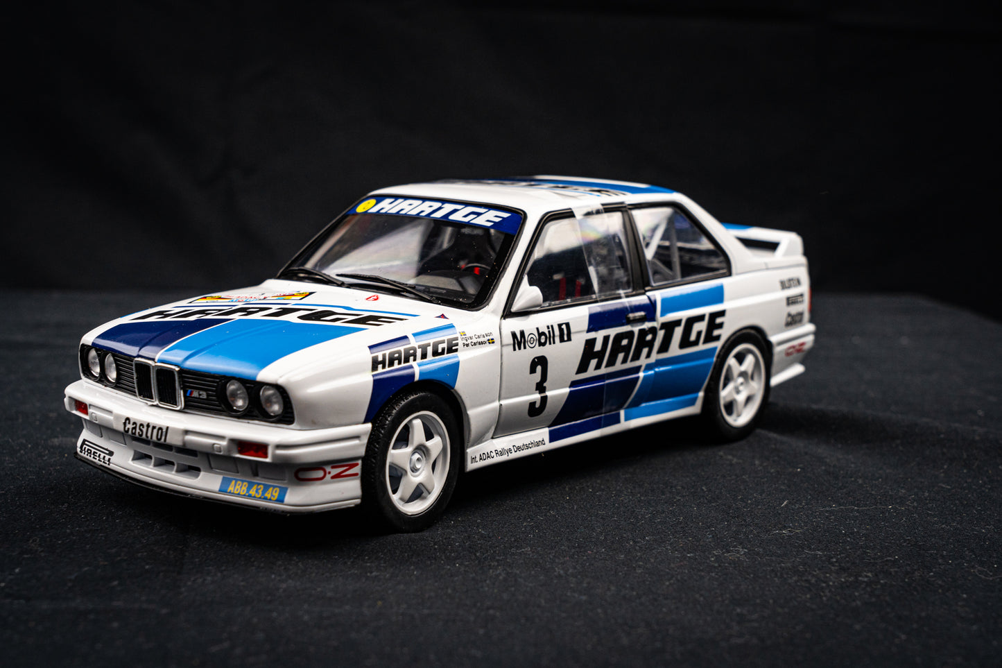 BMW M3 E30 #3 I.Carlson / P.Carlson - ADAC Rallye Deutschland 1990 1:18