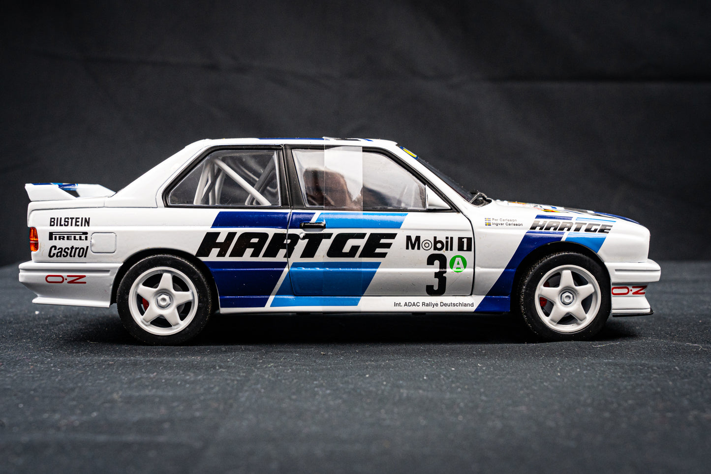 BMW M3 E30 #3 I.Carlson / P.Carlson - ADAC Rallye Deutschland 1990 1:18