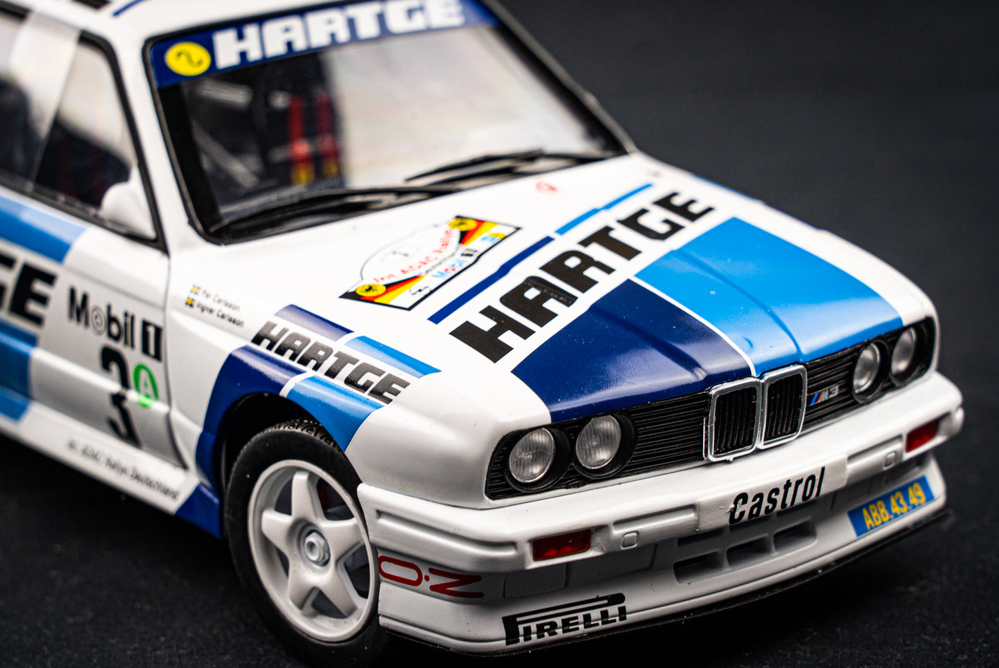 BMW M3 E30 #3 I.Carlson / P.Carlson - ADAC Rallye Deutschland 1990 1:18